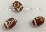 DZI365 10*14mm drum tibetan agate dzi beads wholesale