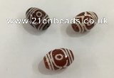 DZI397 10*14mm drum tibetan agate dzi beads wholesale