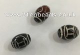 DZI415 10*14mm drum tibetan agate dzi beads wholesale