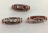 DZI438 10*30mm drum tibetan agate dzi beads wholesale