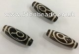 DZI459 10*30mm drum tibetan agate dzi beads wholesale