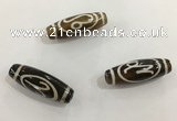 DZI466 10*30mm drum tibetan agate dzi beads wholesale