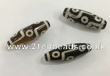 DZI475 10*30mm drum tibetan agate dzi beads wholesale