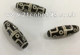 DZI476 10*30mm drum tibetan agate dzi beads wholesale