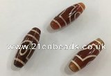 DZI518 10*28mm drum tibetan agate dzi beads wholesale