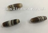 DZI528 10*28mm drum tibetan agate dzi beads wholesale