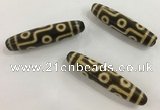 DZI543 13*55mm - 13*58mm drum tibetan agate dzi beads wholesale