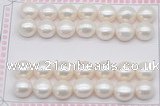FWP468 half-drilled 12-12.5mm bread freshwater pearl beads