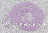 GMN04 Hand-knotted 8mm candy jade 108 beads mala necklaces