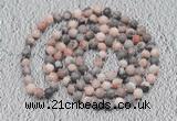 GMN111 Hand-knotted 6mm pink zebra jasper 108 beads mala necklaces