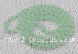 GMN14 Hand-knotted 8mm candy jade 108 beads mala necklaces