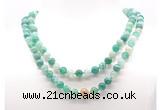 GMN8008 18 - 36 inches 8mm, 10mm green banded agate 54, 108 beads mala necklaces