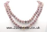 GMN8030 18 - 36 inches 8mm, 10mm lepidolite 54, 108 beads mala necklaces