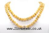 GMN8049 18 - 36 inches 8mm, 10mm grade AA golden tiger eye 54, 108 beads mala necklaces