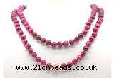 GMN8053 18 - 36 inches 8mm, 10mm red tiger eye 54, 108 beads mala necklaces