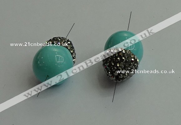 NGC6617 12*22mm - 13*20mm teardrop shell pearl connectors