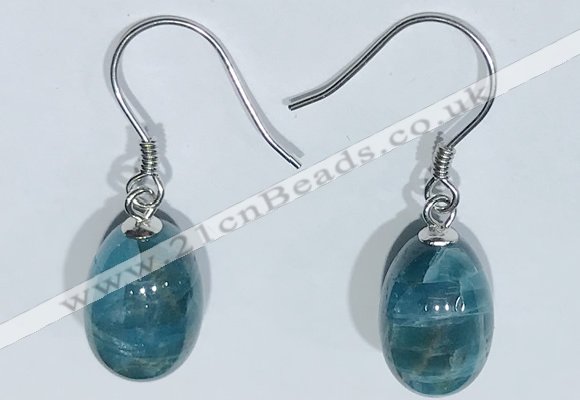 NGE415 10*14mm teardrop apatite earrings wholesale