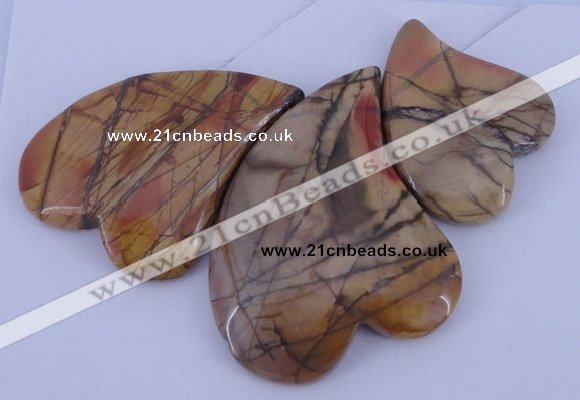 NGP08 Picasso jasper gemstone pendants set jewelry wholesale