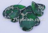 NGP102 Dyed imperial jasper gemstone pendants set jewelry wholesale