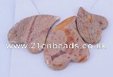 NGP105 Dyed imperial jasper gemstone pendants set jewelry wholesale