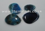 NGP1172 35*50mm - 45*65mm freeform agate gemstone pendants wholesale