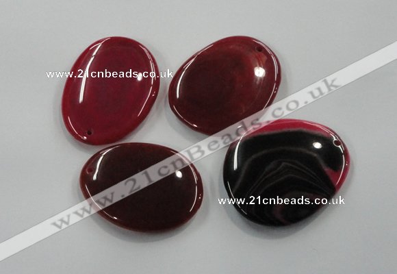 NGP1176 40*50mm - 50*60mm freeform agate gemstone pendants wholesale