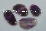 NGP1178 40*55mm - 50*70mm freeform agate gemstone pendants wholesale