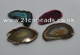 NGP1190 35*50mm - 40*70mm freeform agate gemstone pendants wholesale