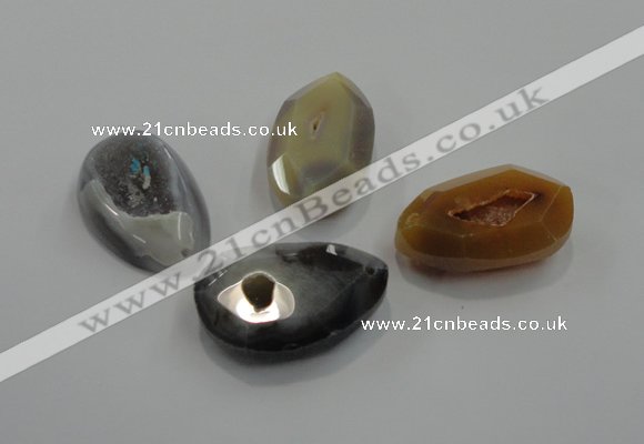 NGP1215 30*45mm - 40*50mm freeform agate gemstone pendants wholesale