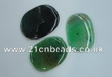 NGP1235 45*60mm - 55*65mm freeform agate gemstone pendants wholesale