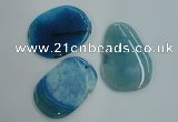 NGP1236 45*60mm - 50*70mm freeform agate gemstone pendants wholesale