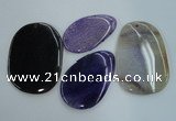 NGP1237 35*50mm - 50*70mm freeform agate gemstone pendants wholesale