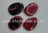 NGP1241 40*50mm - 45*55mm freeform agate gemstone pendants wholesale