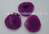 NGP1244 40*45mm - 50*55mm freeform agate gemstone pendants wholesale