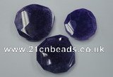 NGP1245 40*45mm - 50*55mm freeform agate gemstone pendants wholesale