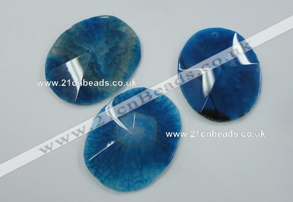 NGP1248 40*50mm - 45*55mm freeform agate gemstone pendants wholesale