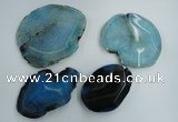 NGP1273 45*55mm - 70*90mm freeform agate gemstone pendants wholesale