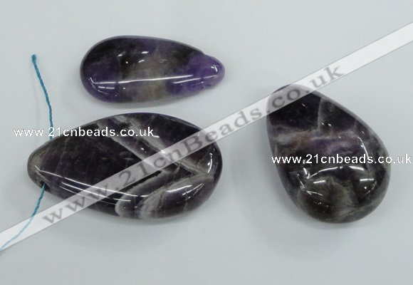 NGP1460 22*38mm - 30*50mm freeform amethyst gemstone pendants