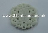 NGP1603 71*71mm Carved natural hetian jade pendants wholesale