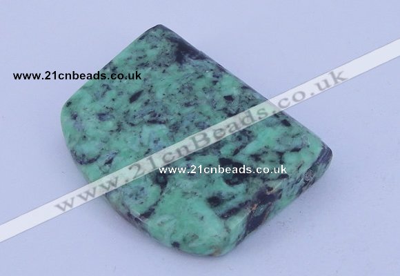 NGP197 10*32*42mm african turquoise pendant jewelry wholesale