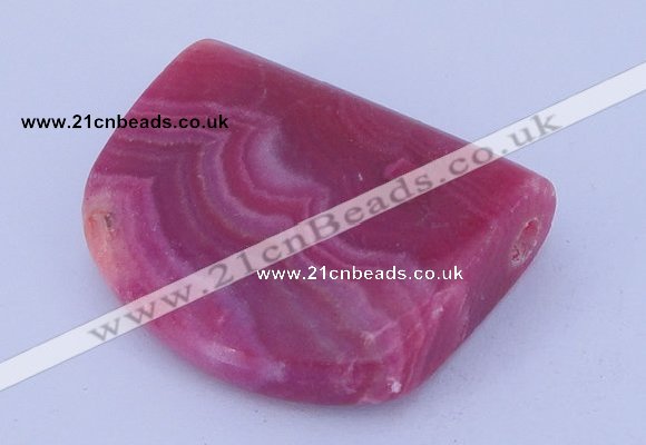 NGP198 12*34*45mm dyed rhodochrosite gemstone pendant wholesale