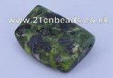 NGP199 14*33*45mm australia chrysoprase gemstone pendant wholesale