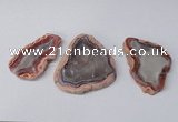 NGP2314 30*45mm - 50*60mm freeform agate gemstone pendants