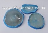 NGP2315 35*45mm - 55*65mm freeform agate gemstone pendants