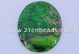 NGP235 40*50mm fashion dyed imperial jasper gemstone pendants