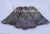 NGP24 Green rain forest stone pendants set jewelry wholesale