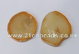 NGP2480 45*50mm - 55*65mm freeform agate gemstone pendants