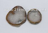 NGP2710 45*50mm - 55*75mm freeform druzy agate pendants