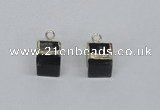 NGP2730 11*13mm - 12*15mm cube smoky quartz gemstone pendants