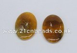 NGP2746 35*50mm oval agate gemstone pendants wholesale